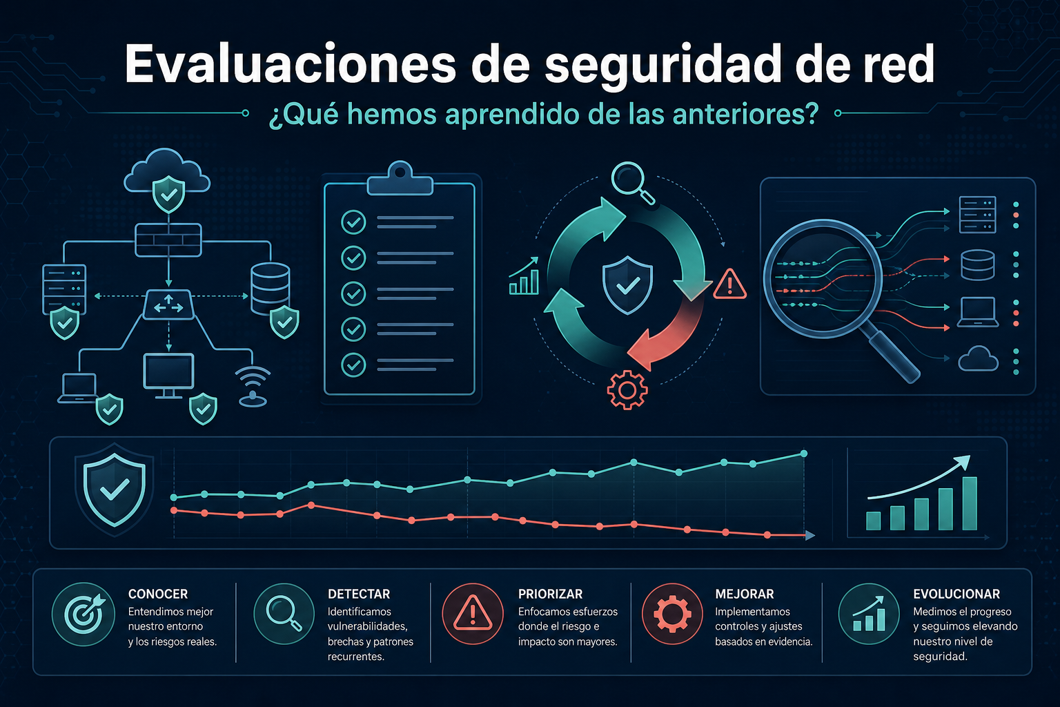 EVALUACIONES DE SEGURIDAD DE RED  ¿QUÉ HEMOS APRENDIDO DE LAS ANTERIORES?